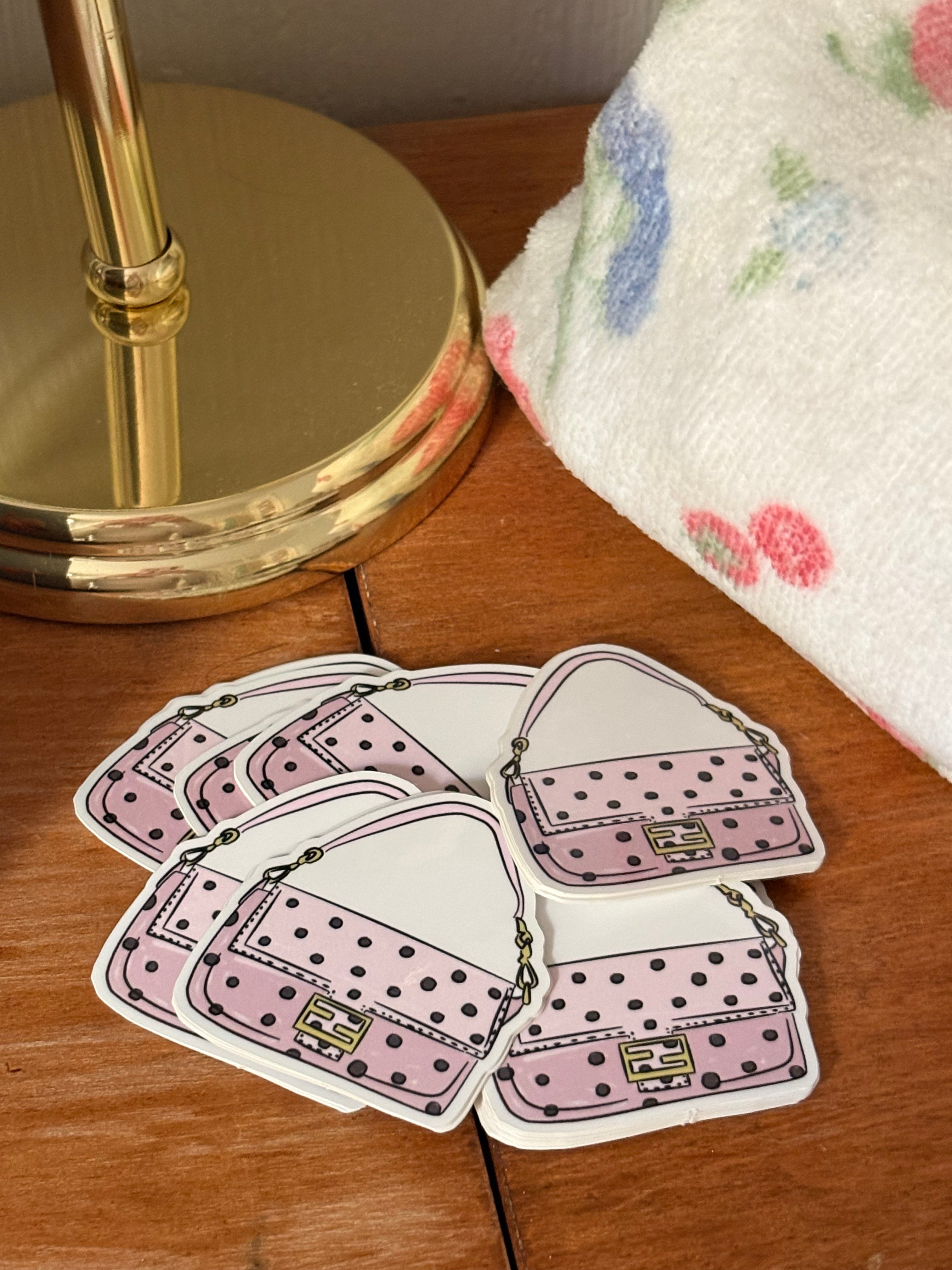 Polka-Dot Baguette - Sticker