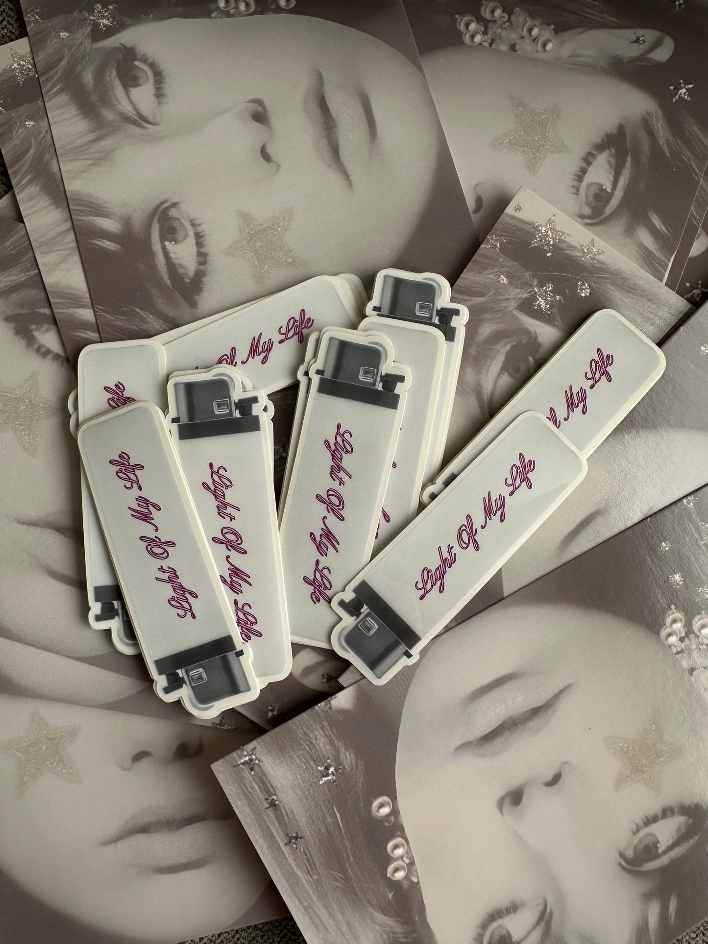 Light Of My Life Lighter Sticker