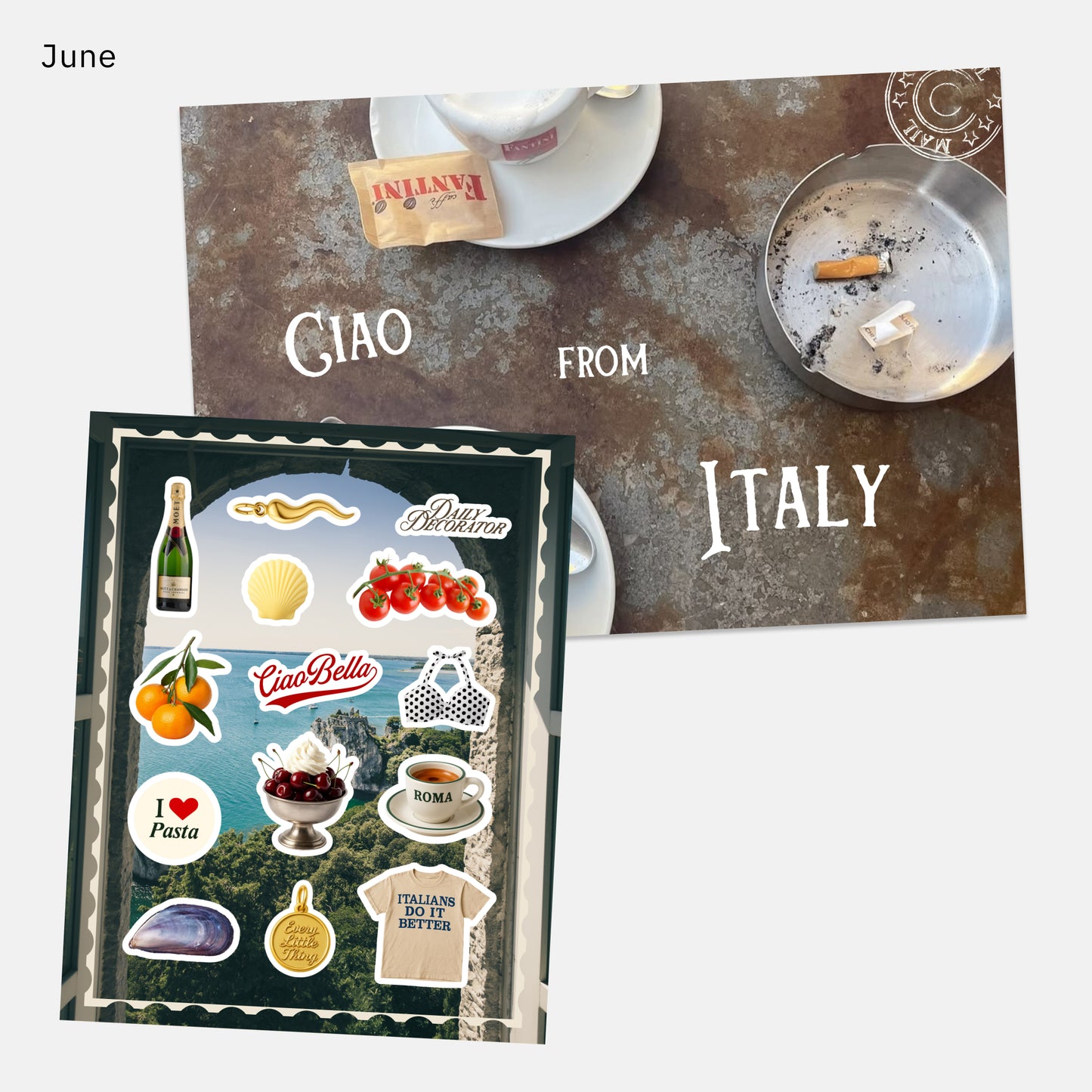 ✉️ Monthly Postcard Club
