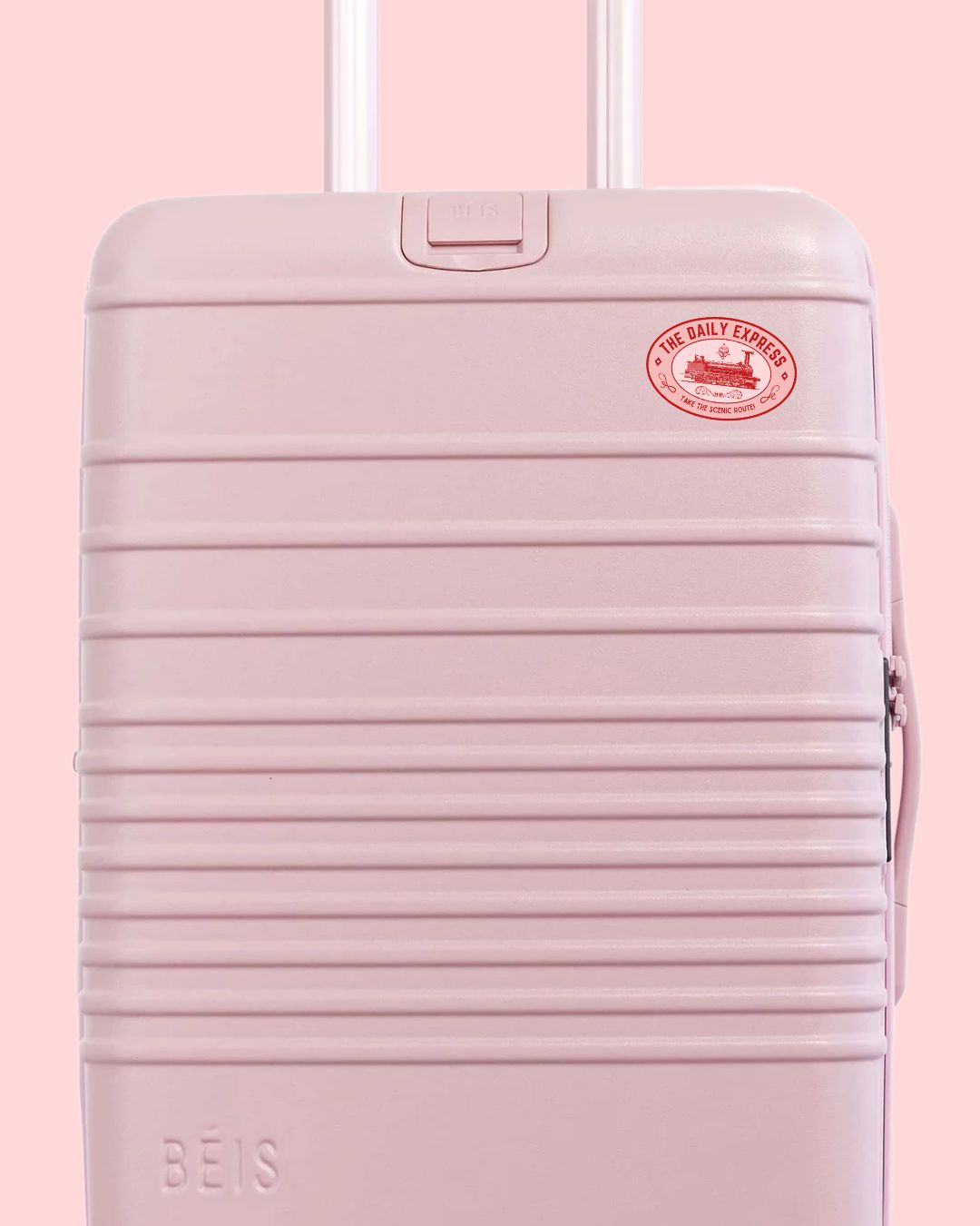 Daily Express - Luggage Sticker