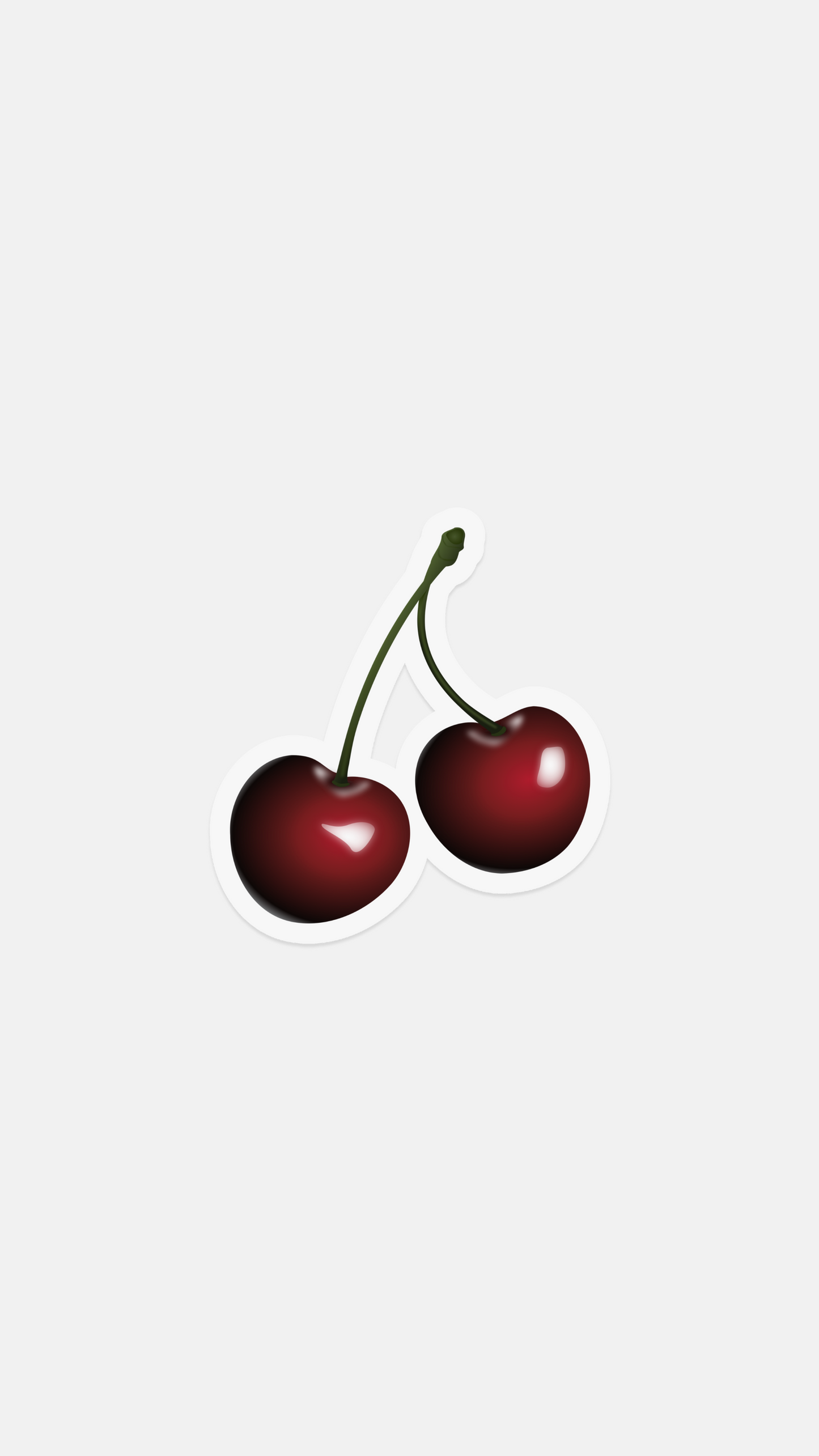 Cherry Sticker