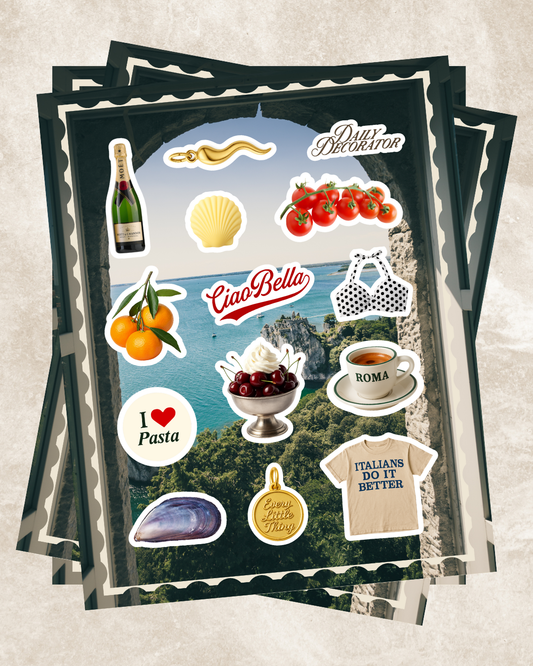Italian Summer | EveryLittleThing x Daily Decorator - Sticker Sheet