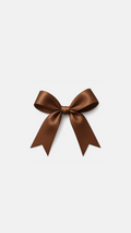 Brown Bow - Sticker