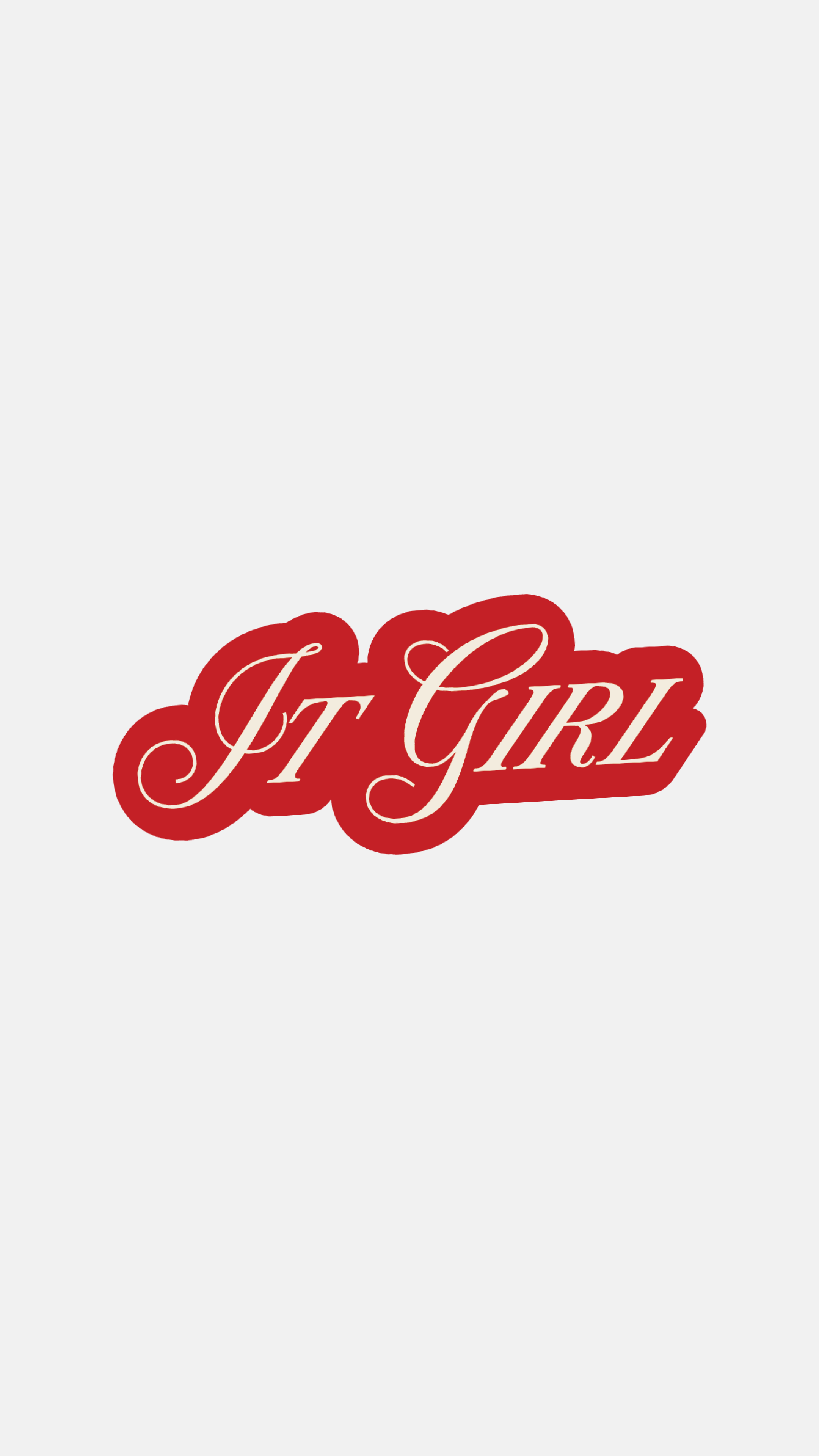 It Girl Sticker