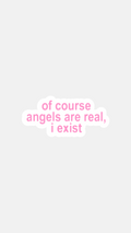 Angels Are Real - Sticker