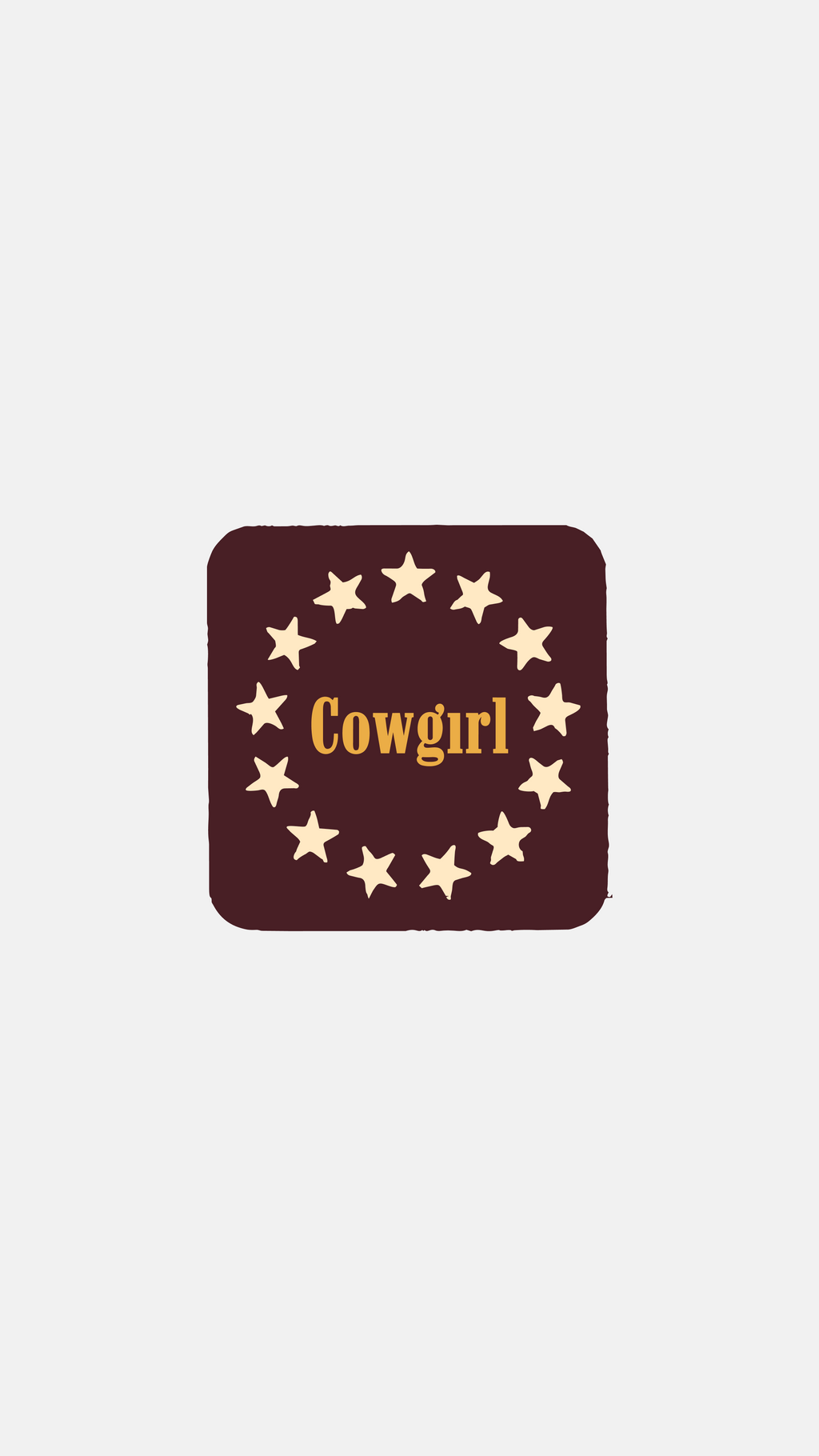 Star Cowgirl - Sticker
