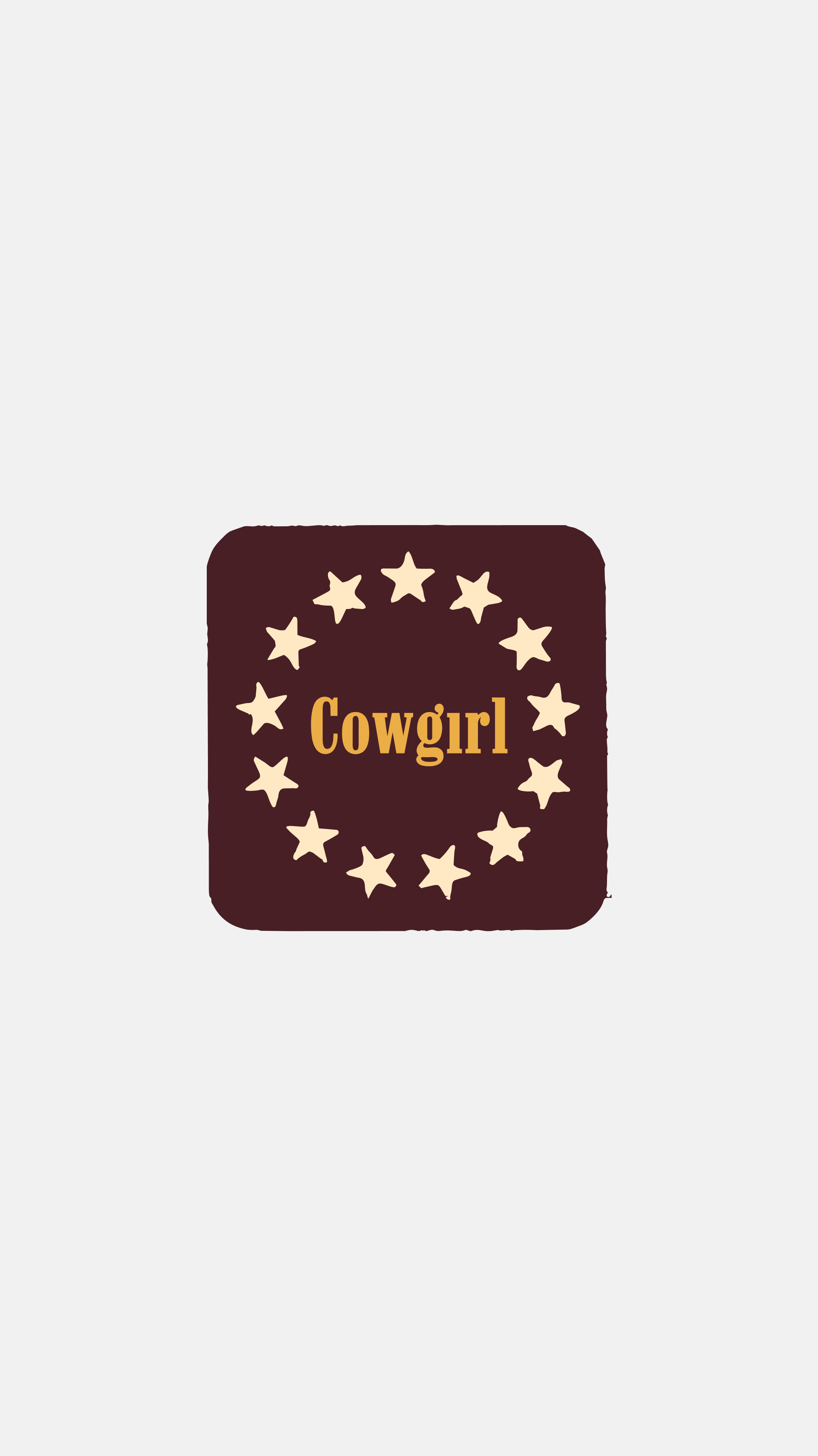 Star Cowgirl - Sticker