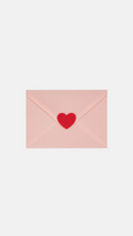 Heart Envelope - Sticker
