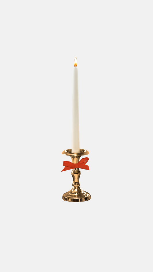 Gold Candlestick Sticker