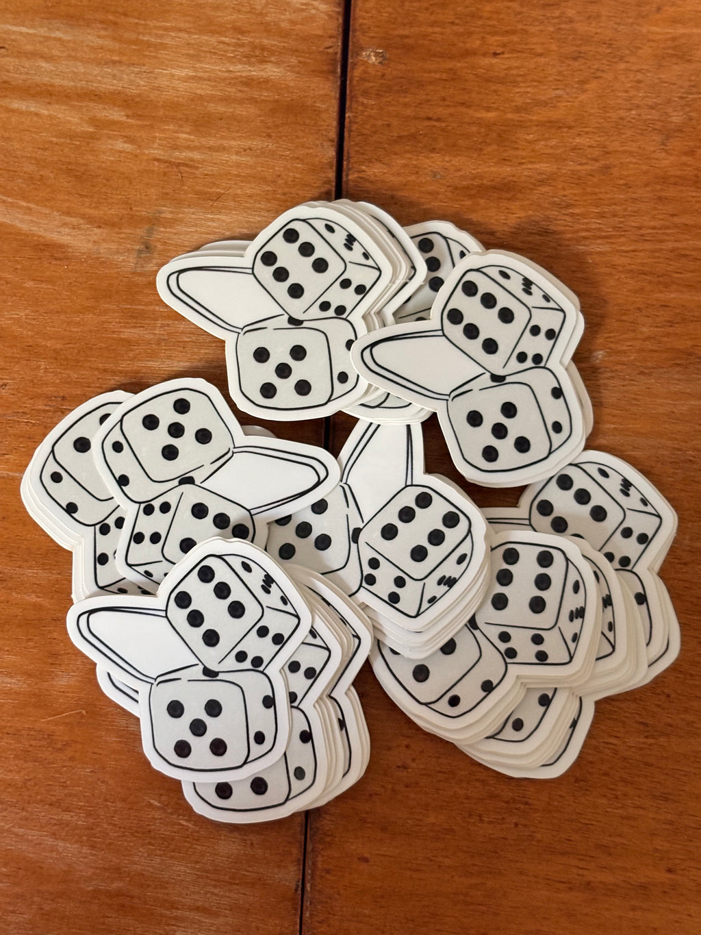 Fuzzy Dice - Sticker