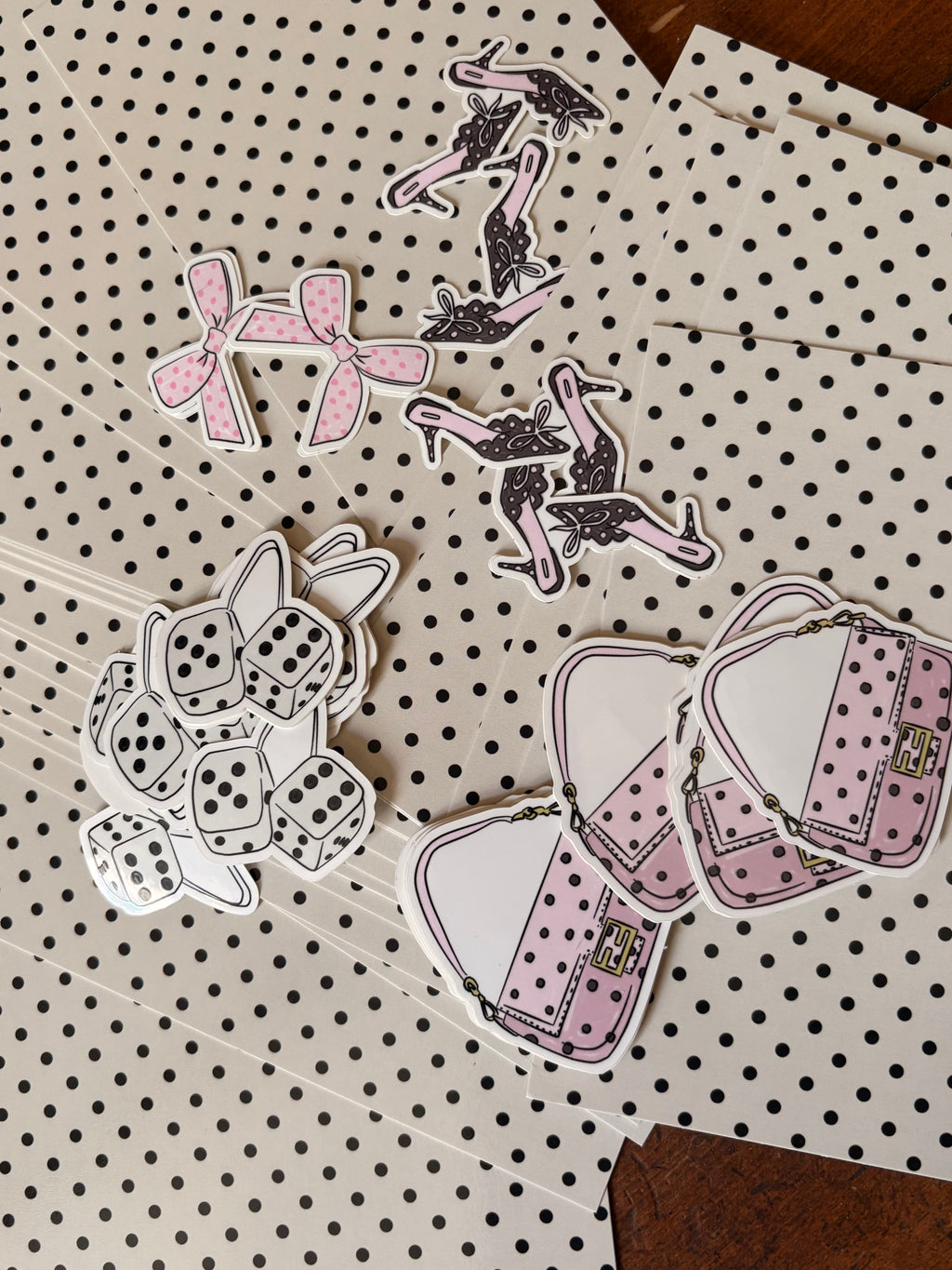 Fuzzy Dice - Sticker