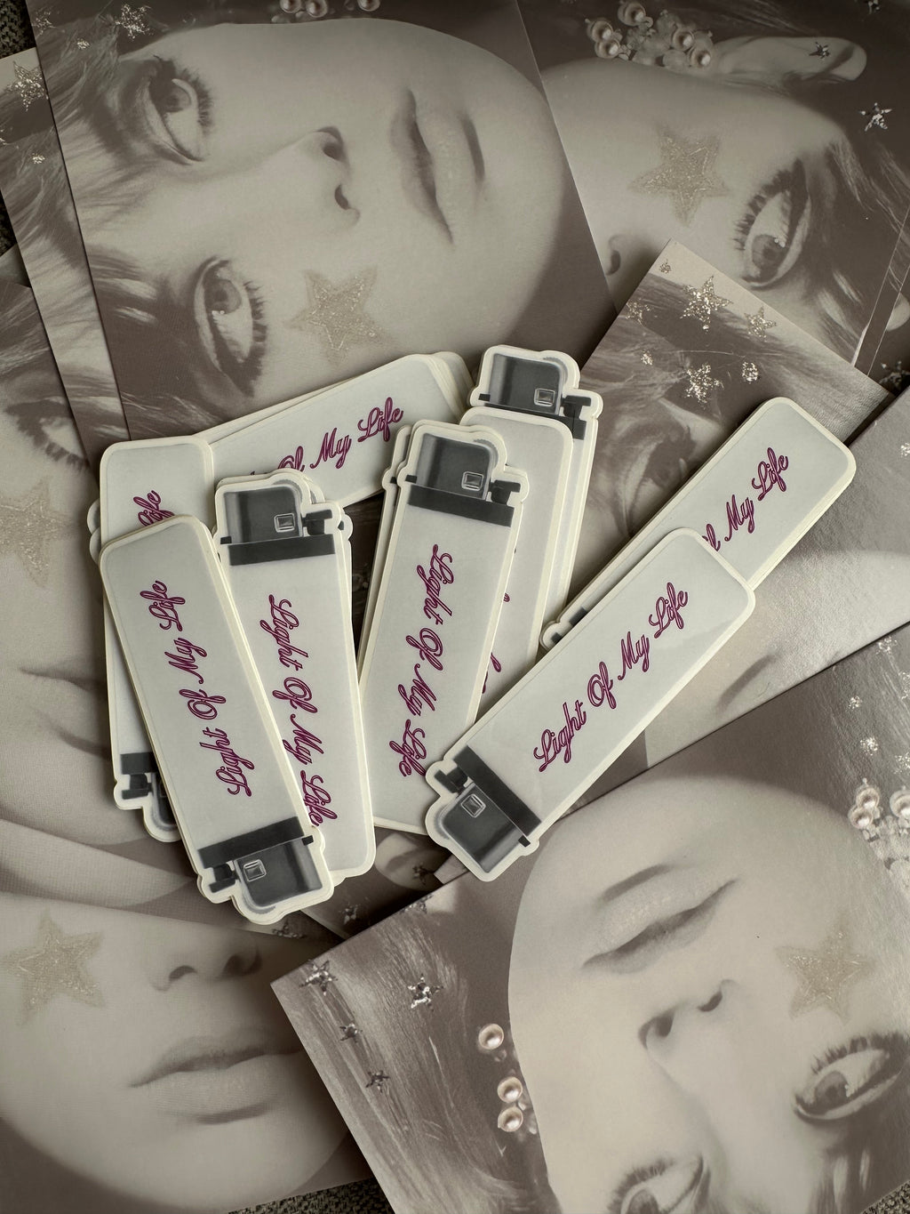 Light Of My Life Lighter Sticker