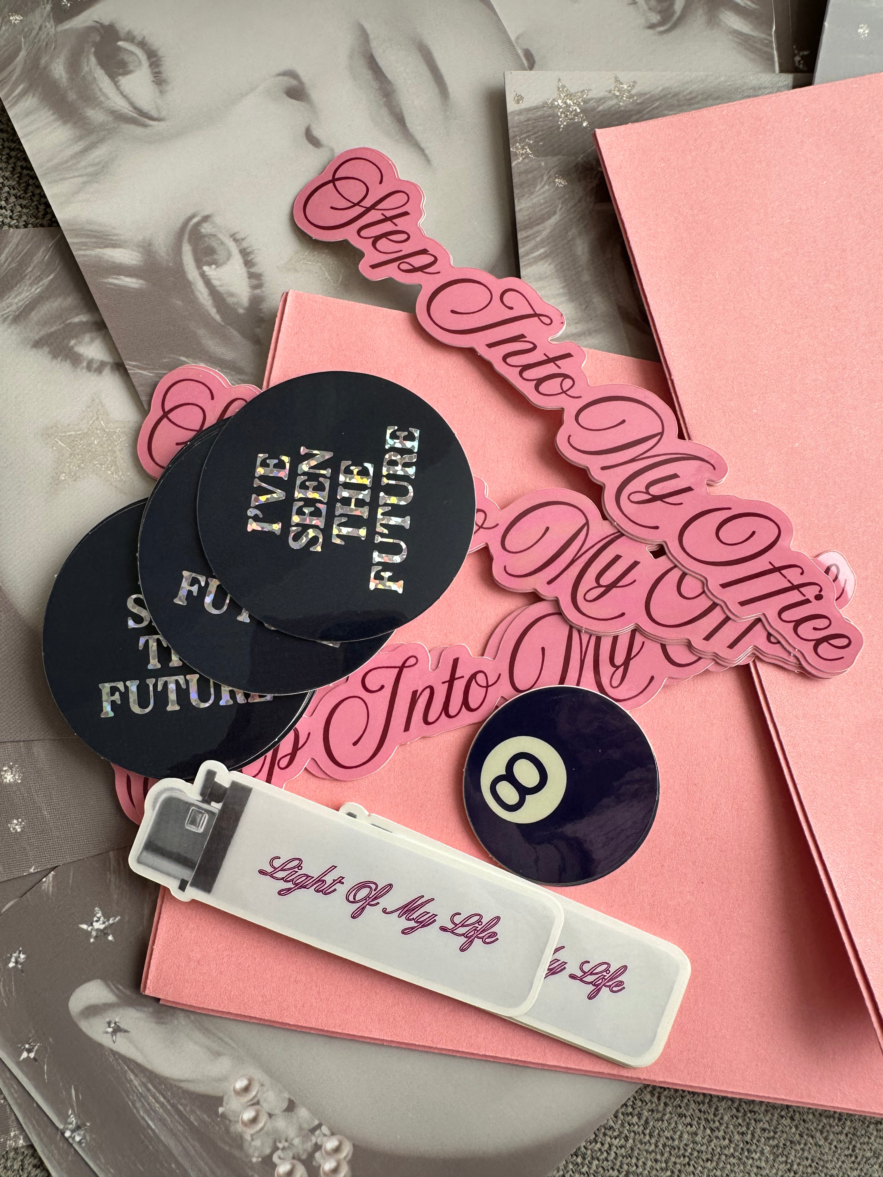 Step Into My Office Sticker