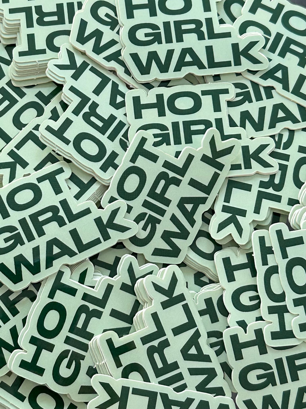 Hot Girl Walk Sticker