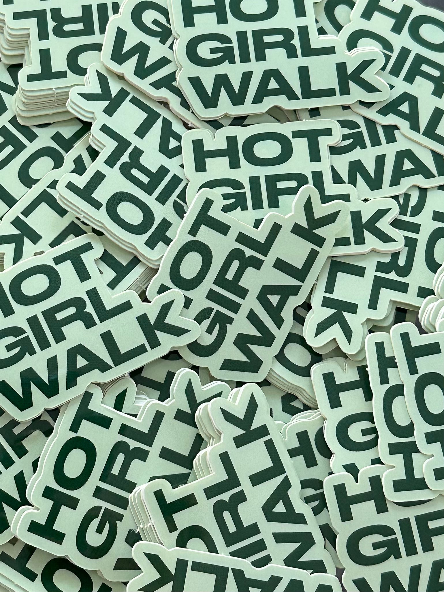 Hot Girl Walk Sticker