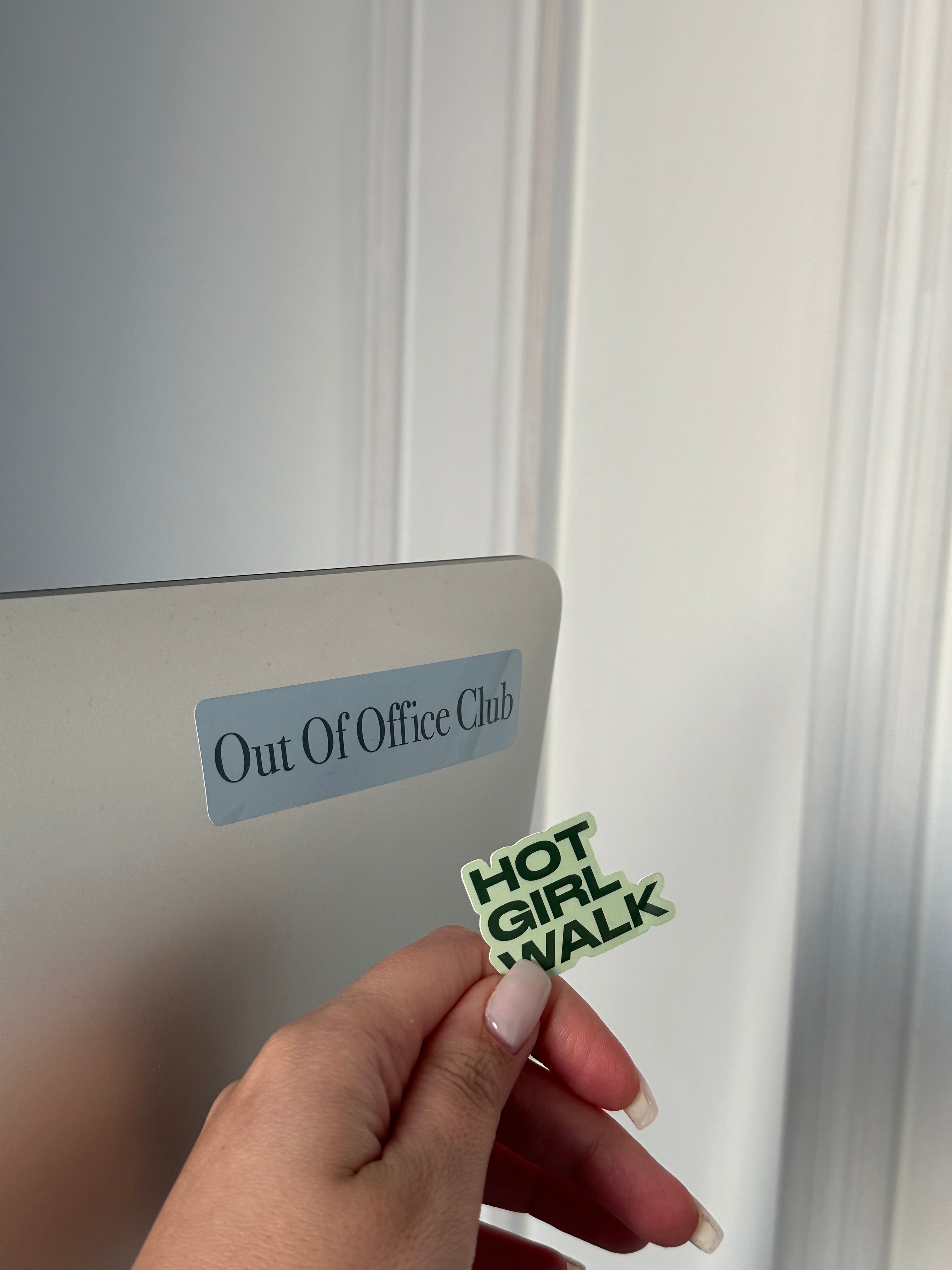 Hot Girl Walk Sticker