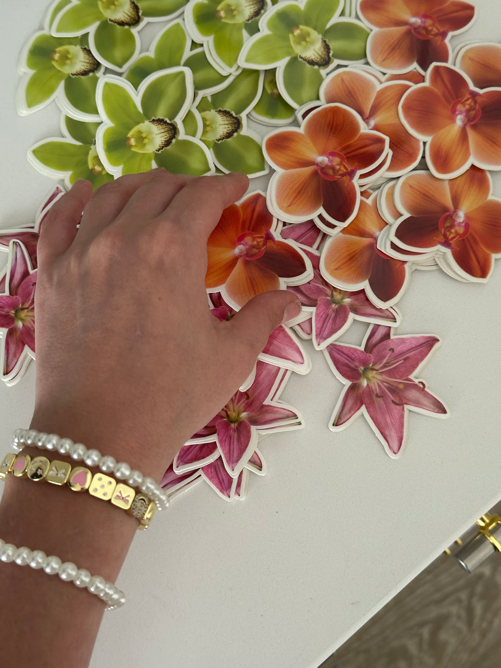 Jumbo Summer Blooms Sticker Pack