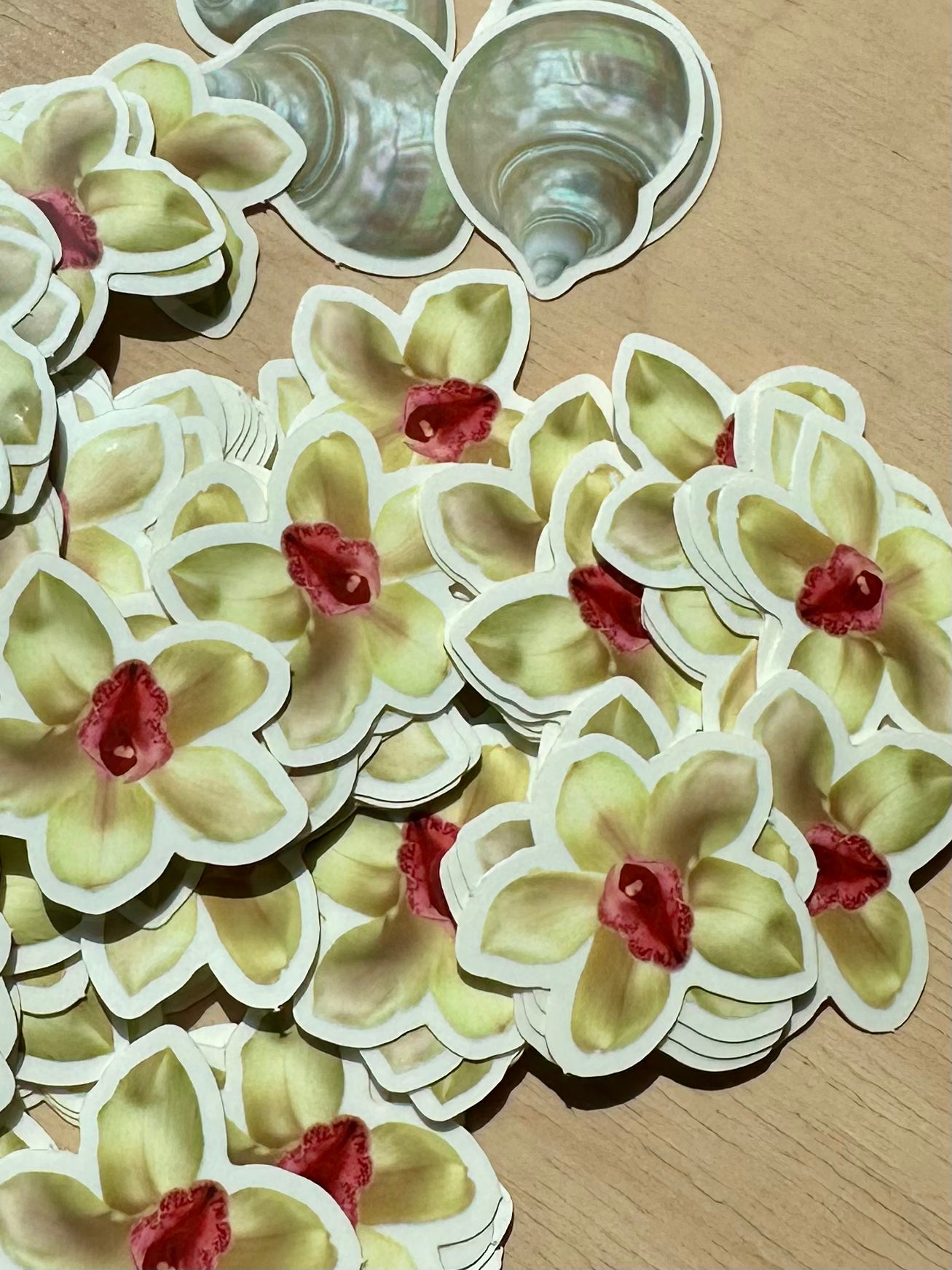 Summer Orchid Sticker