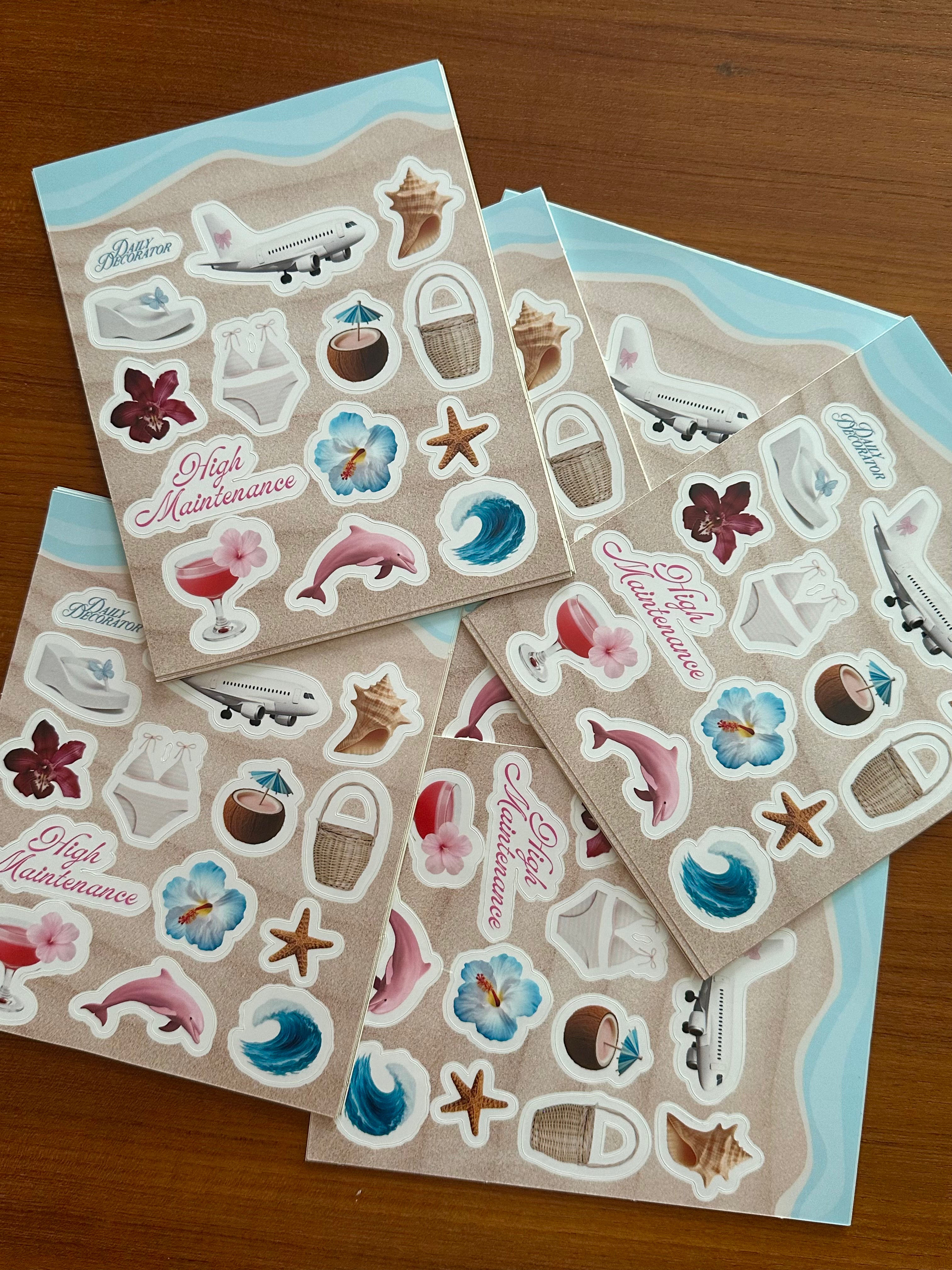 Summer Forever - Sticker Sheet