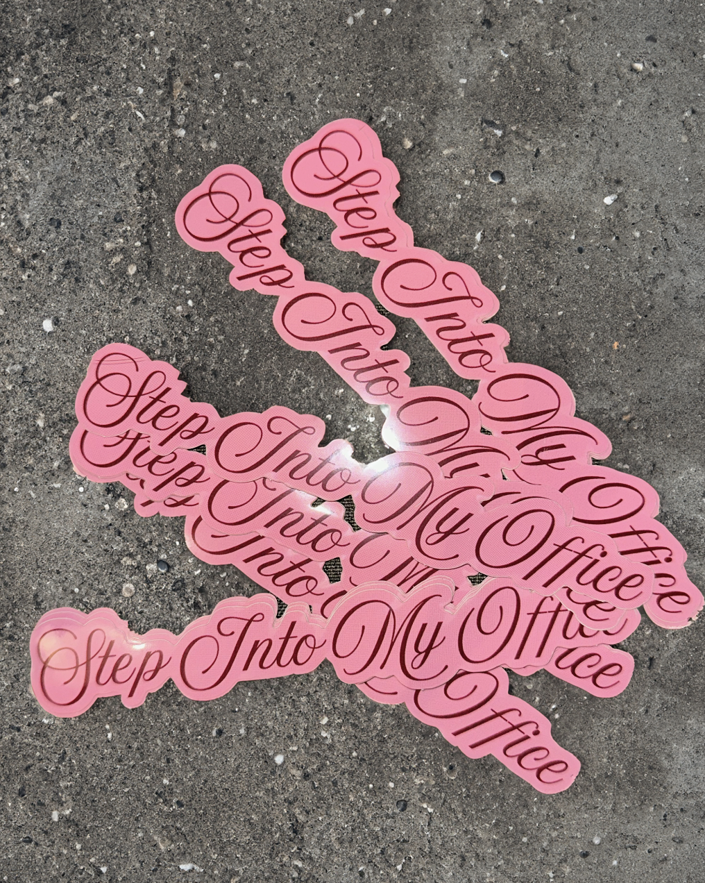 Step Into My Office Sticker