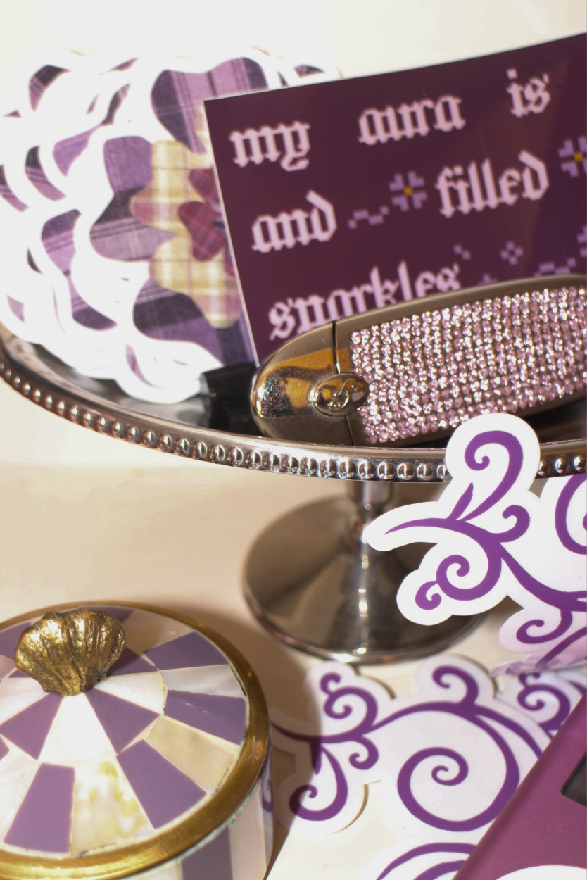 Whimsy Swirls - Sticker