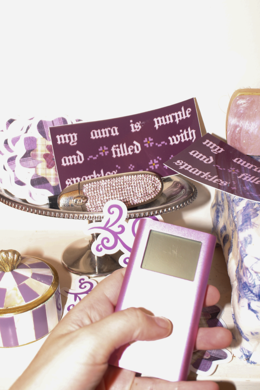 My Aura Is Purple - Sticker