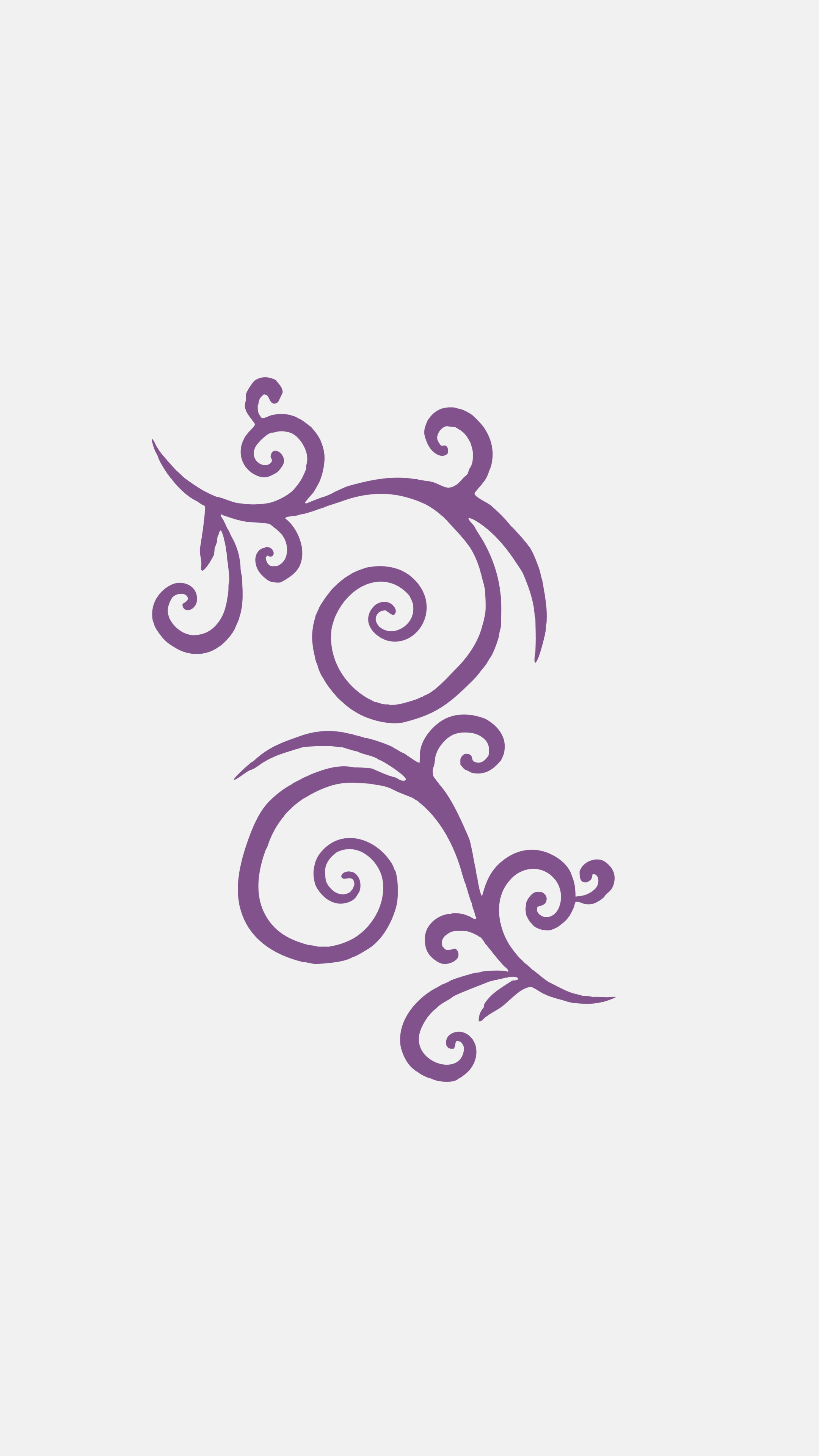 Whimsy Swirls - Sticker
