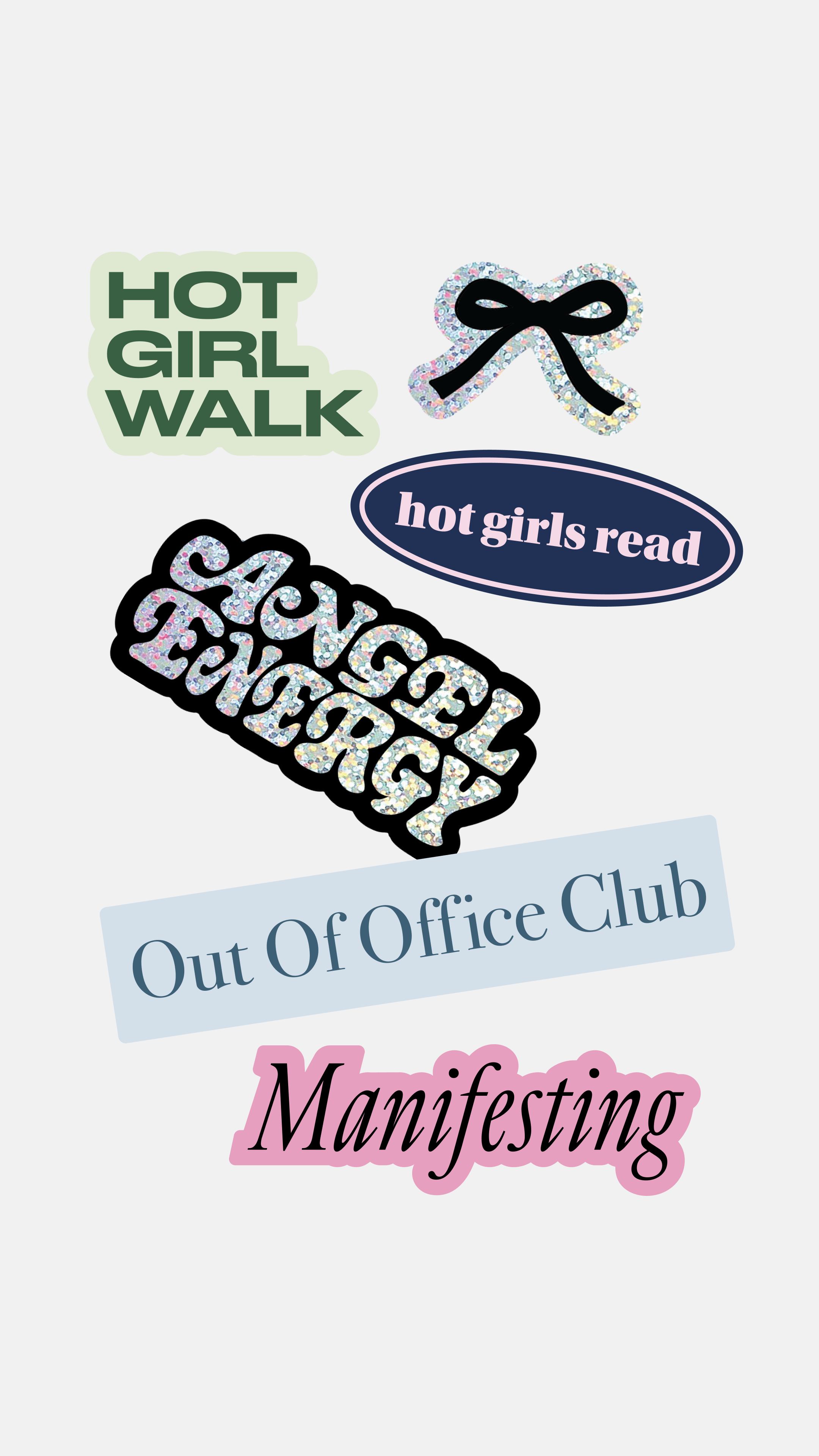 The sticker starter pack