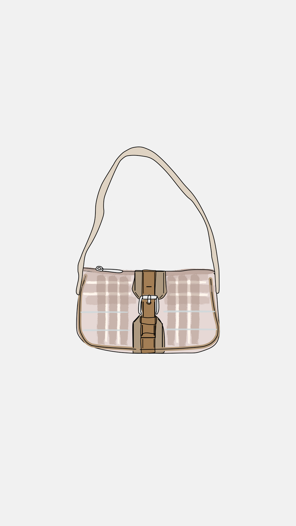 Burberry Bag - Sticker