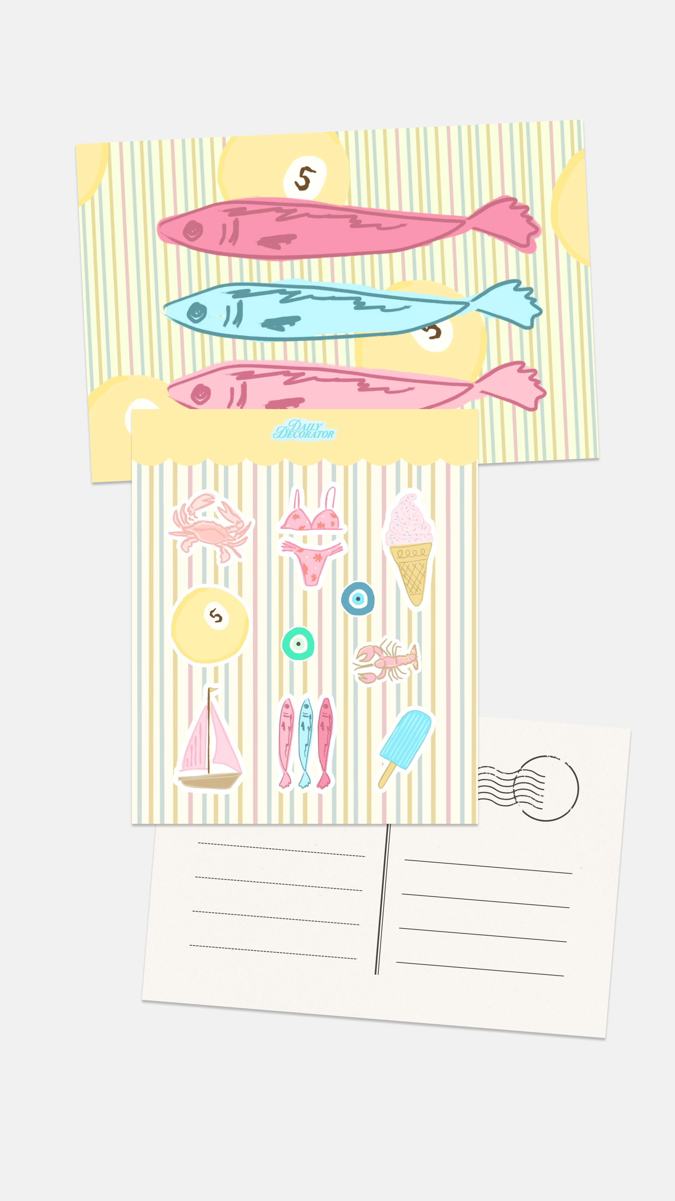 ✉️ Monthly Postcard Club