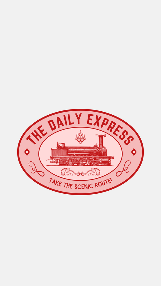 Daily Express - Luggage Sticker