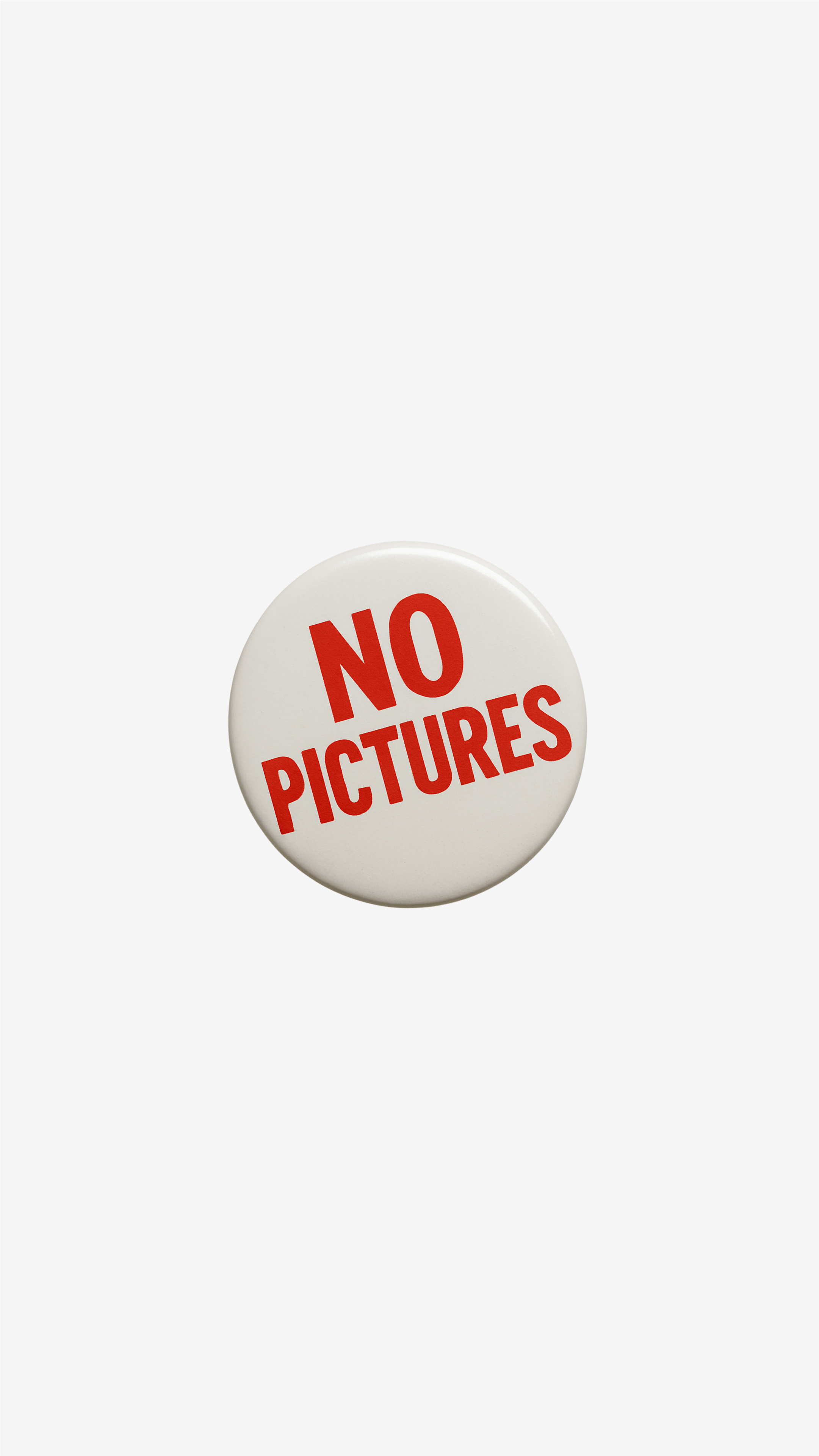 No Pictures - Sticker