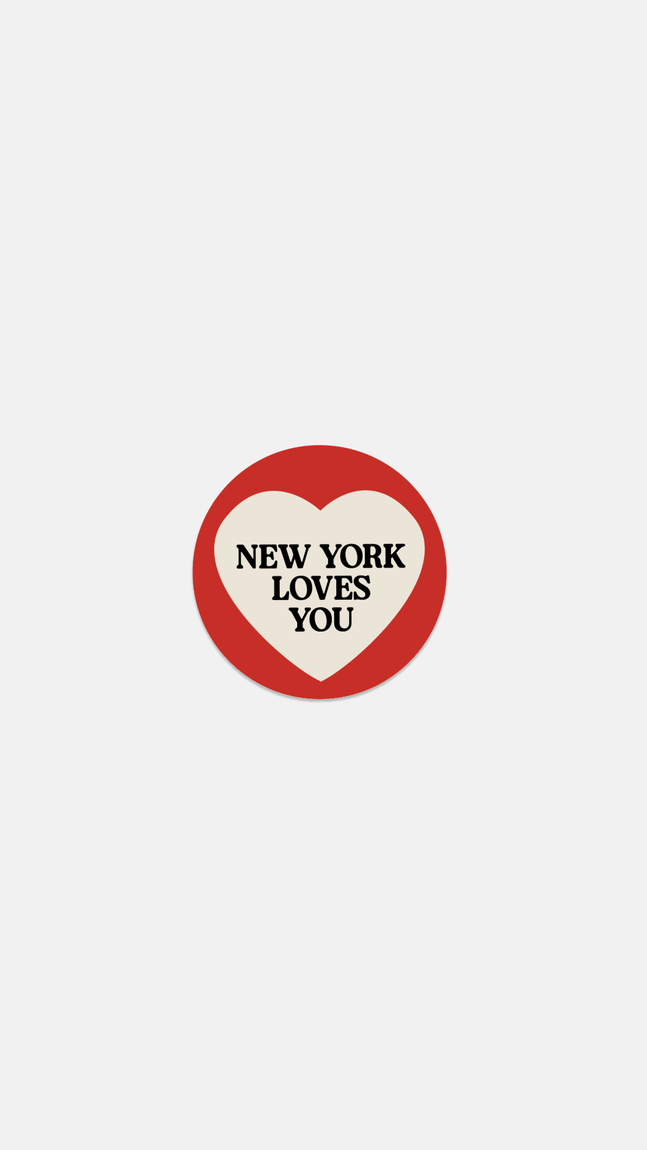 New York Loves You Sticker