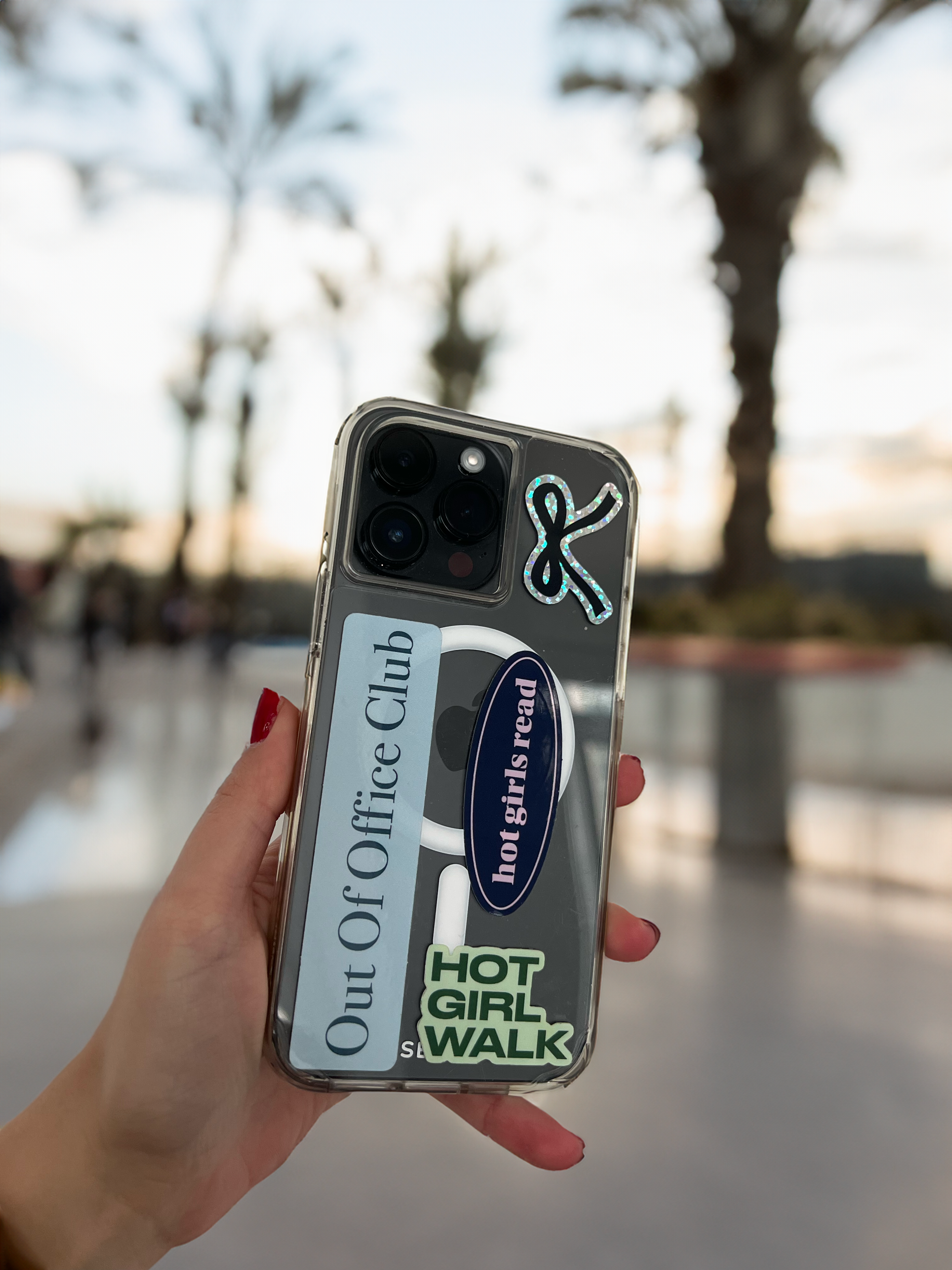 Hot Girl Walk Sticker