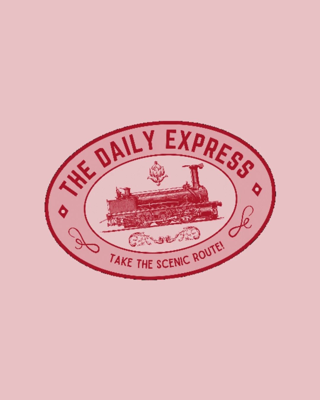 Daily Express - Luggage Sticker