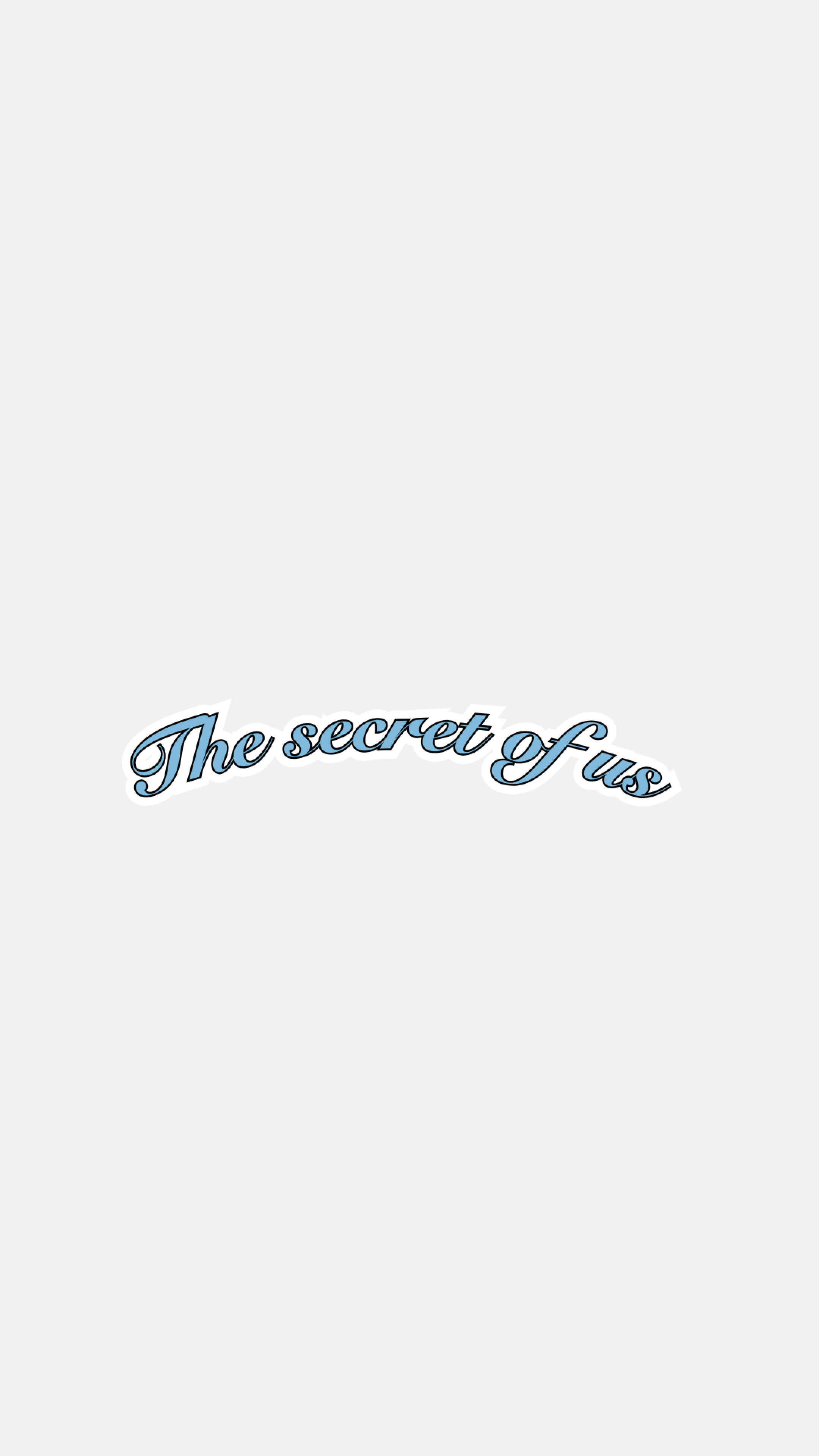 Gracie Abrams "Secret of Us" Sticker