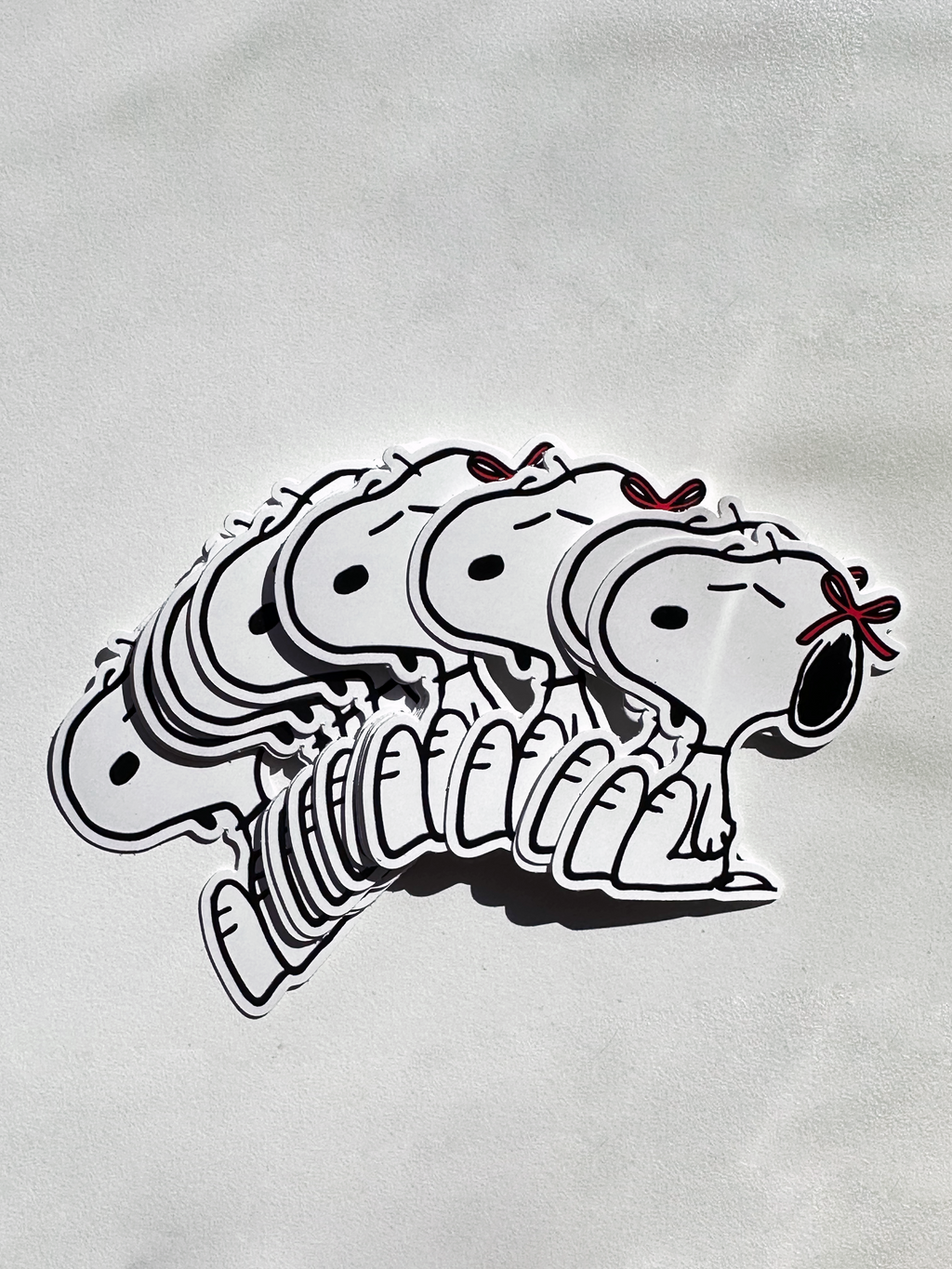 Snoopy With A Bow
