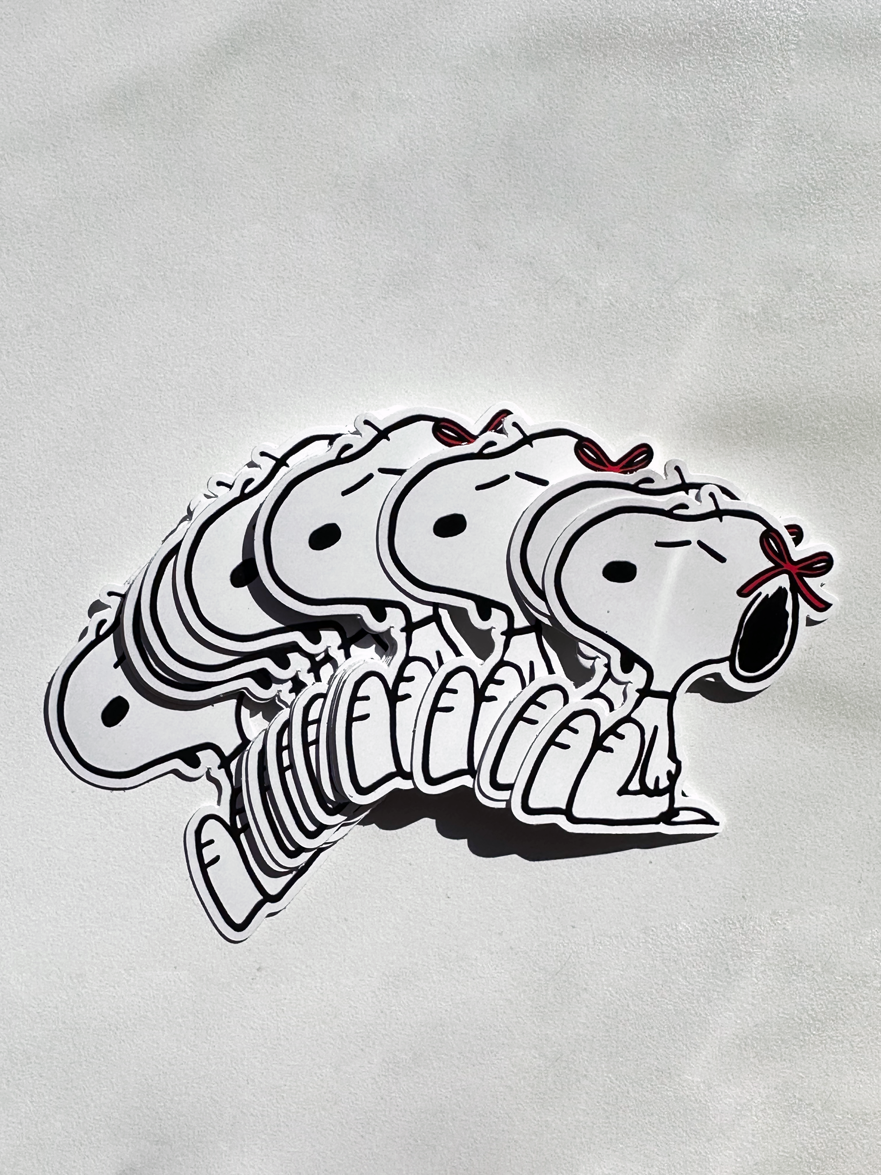 Snoopy With A Bow